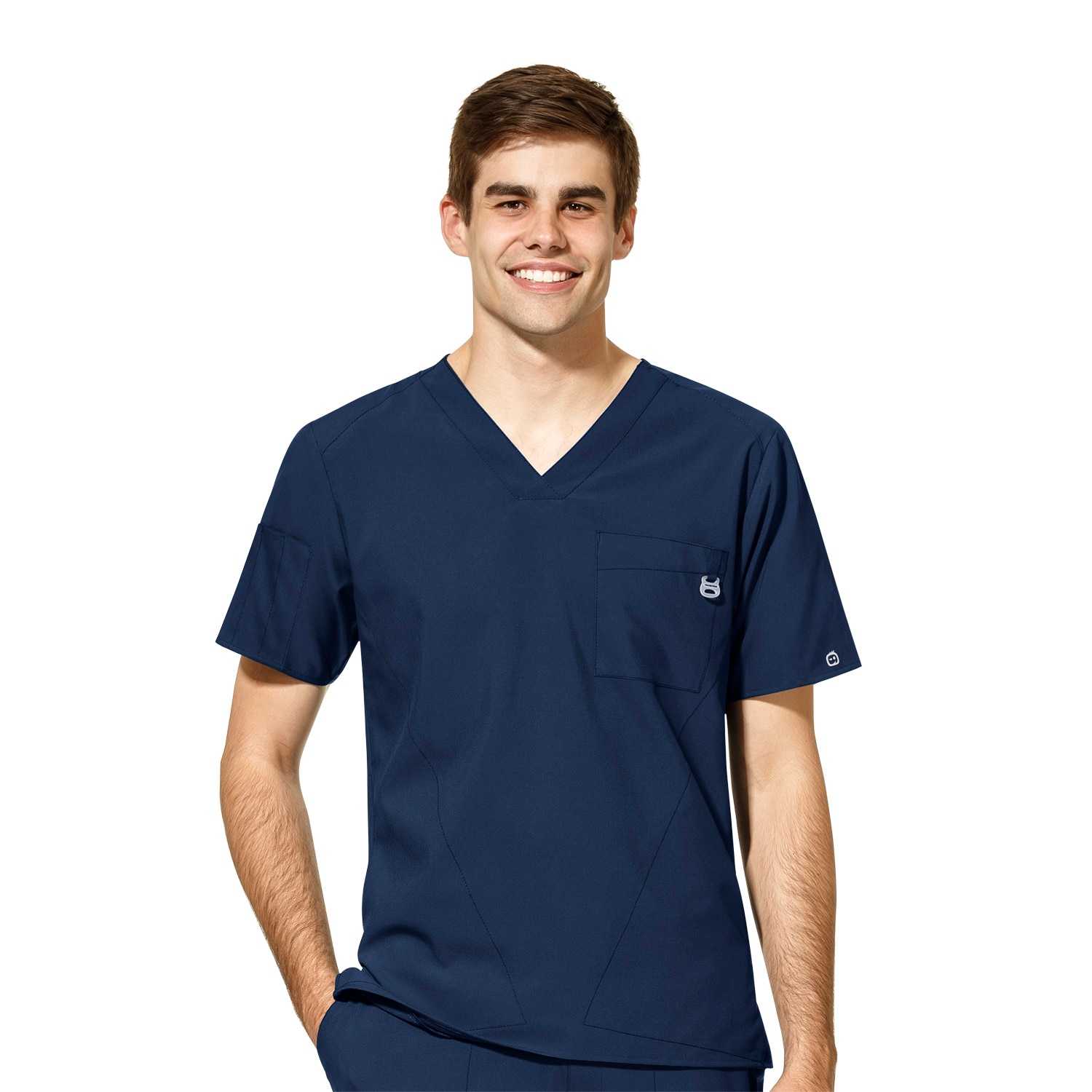 Medical Assisting Men's V-Neck Scrub Top, 6355