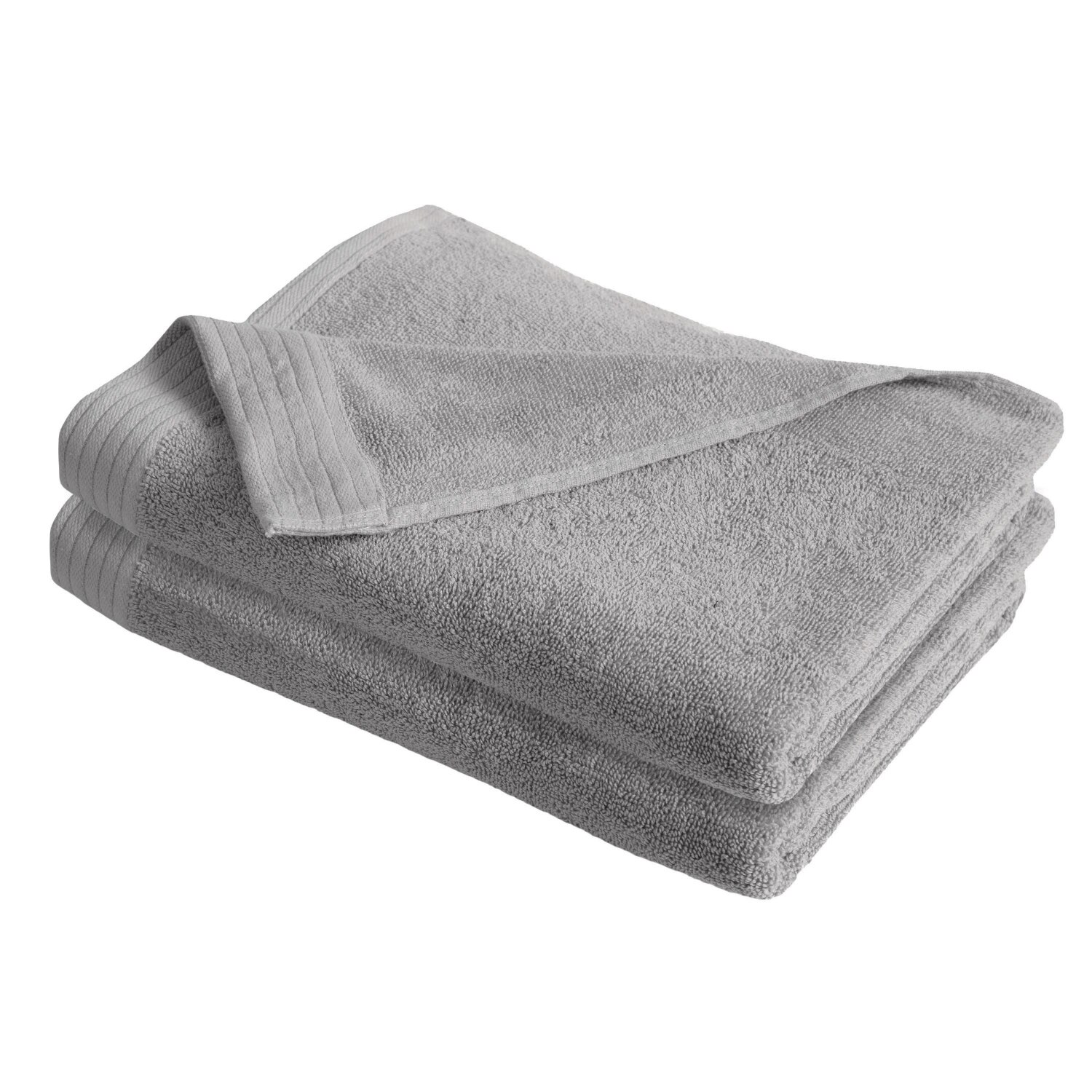 IZOD Everyday Gray 4 Pack Bath Towels