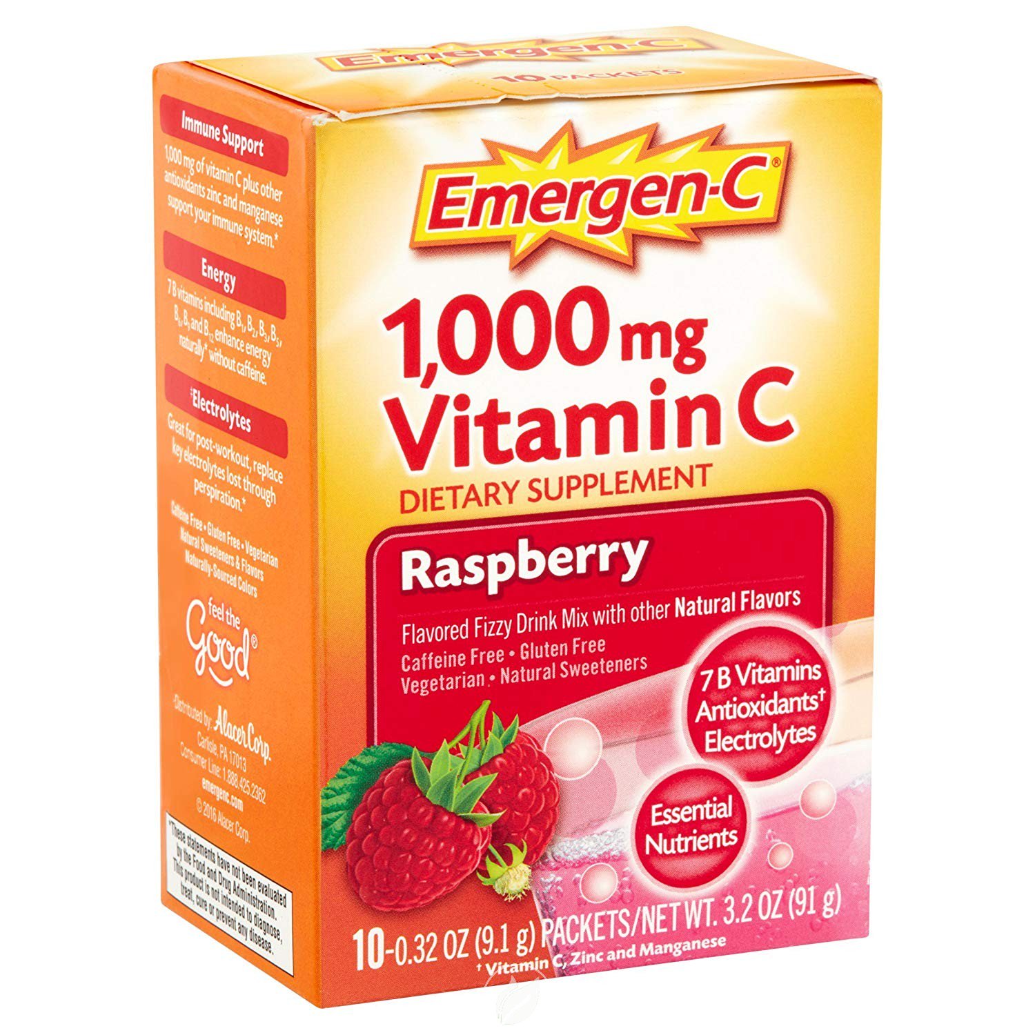 Emergen C Raspberry 10ct
