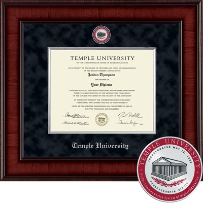 Church Hill Classics 11" x 14" Presidential Mahogany Diploma Frame