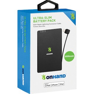 OnHandltraSlimBatt Pk 3000mAh Blk