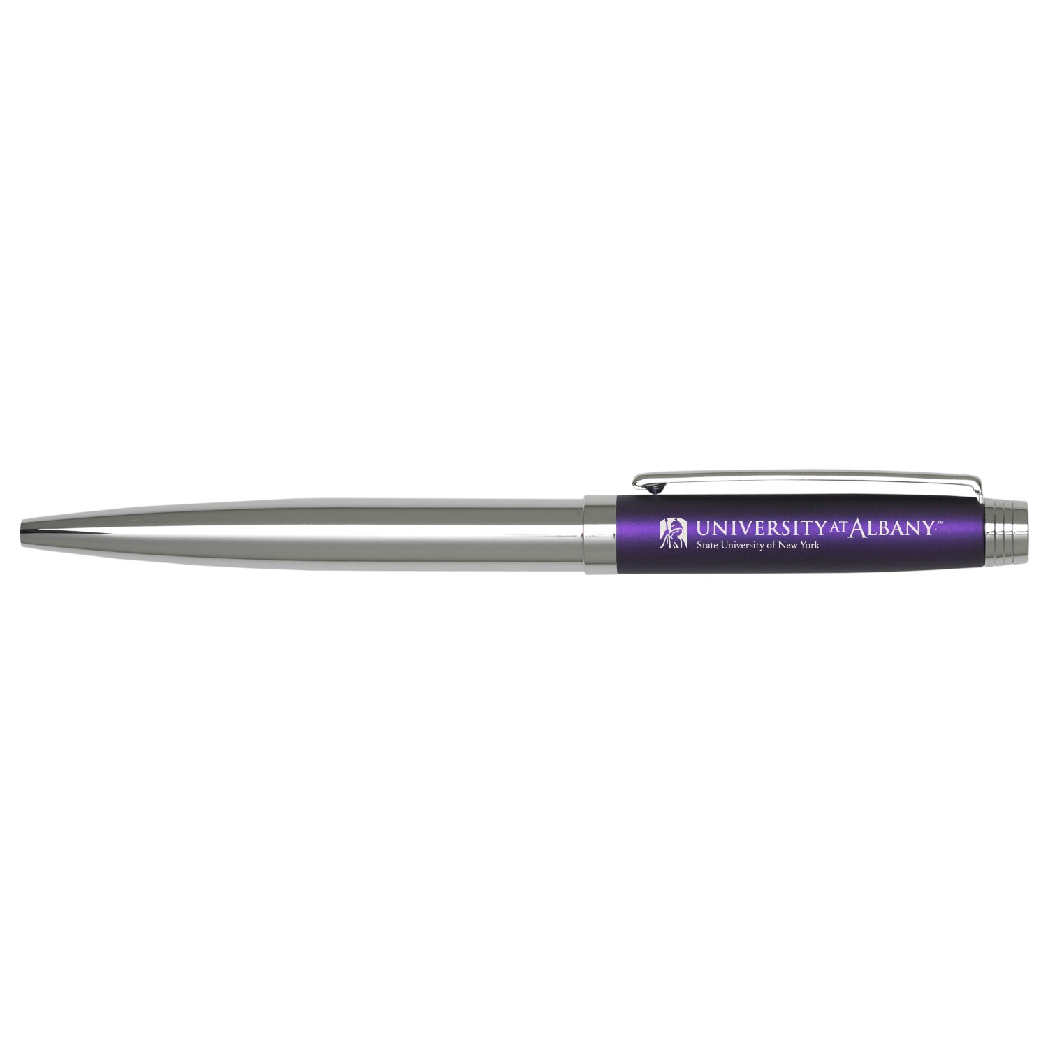 Slim Chrome & Color Ballpoint Pen