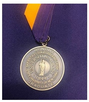 Univ of Albany Herff Jones Honors Medal
