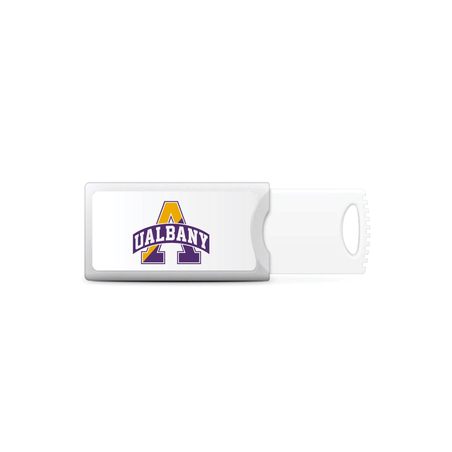 University at Albany V3 Push USB 2.0 Flash Drive, Classic V1 - 32GB