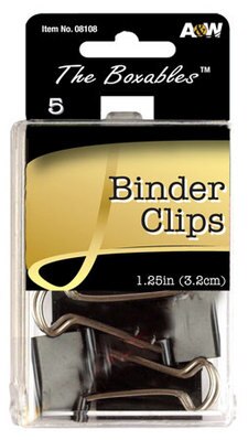 Avantix Binder Clips 114 5Ct