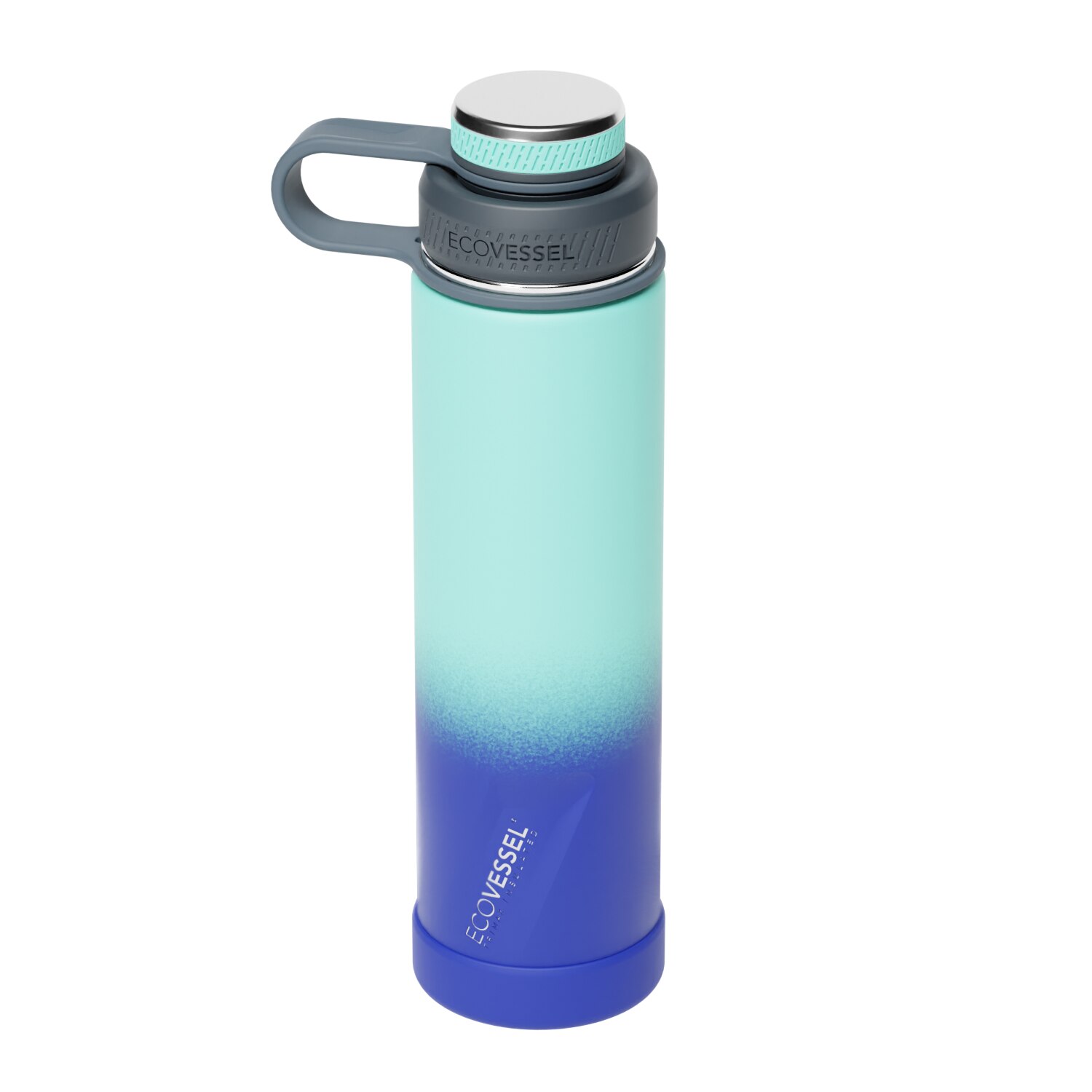 EcoVessel BOULDER 24oz - TriMax(R) Insulated Stainless Steel Water Bottle Galactic Ocean