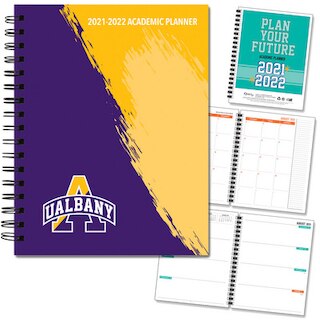 UAlbany 20-21 7x9 Hard Cover Planner