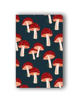 Navy Mushroom Classic Layflat Notebook