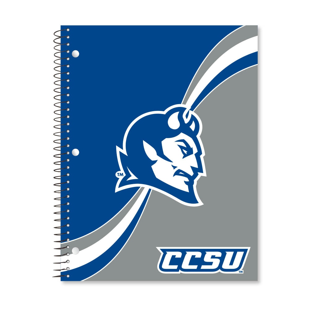 Digi Curve Divide 1 Subject 11"x8.5" 70 Count College Ruled Spiral Notebook