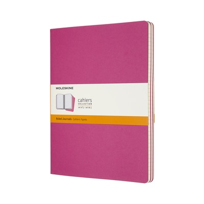 Moleskine Cahier Journal (Set of 3) Ruled Soft Cover