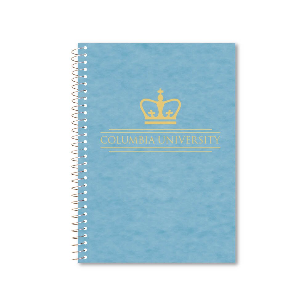 Roaring Premium 3 Subject 9.5 x 6.5 Notebook College Ruled 20lb Paper Pressboard Foil Cover
