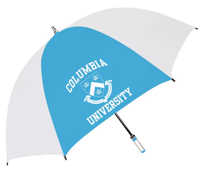 Columbia University "The Birdie" Sporty Fiberglass Shaft Golf Umbrella