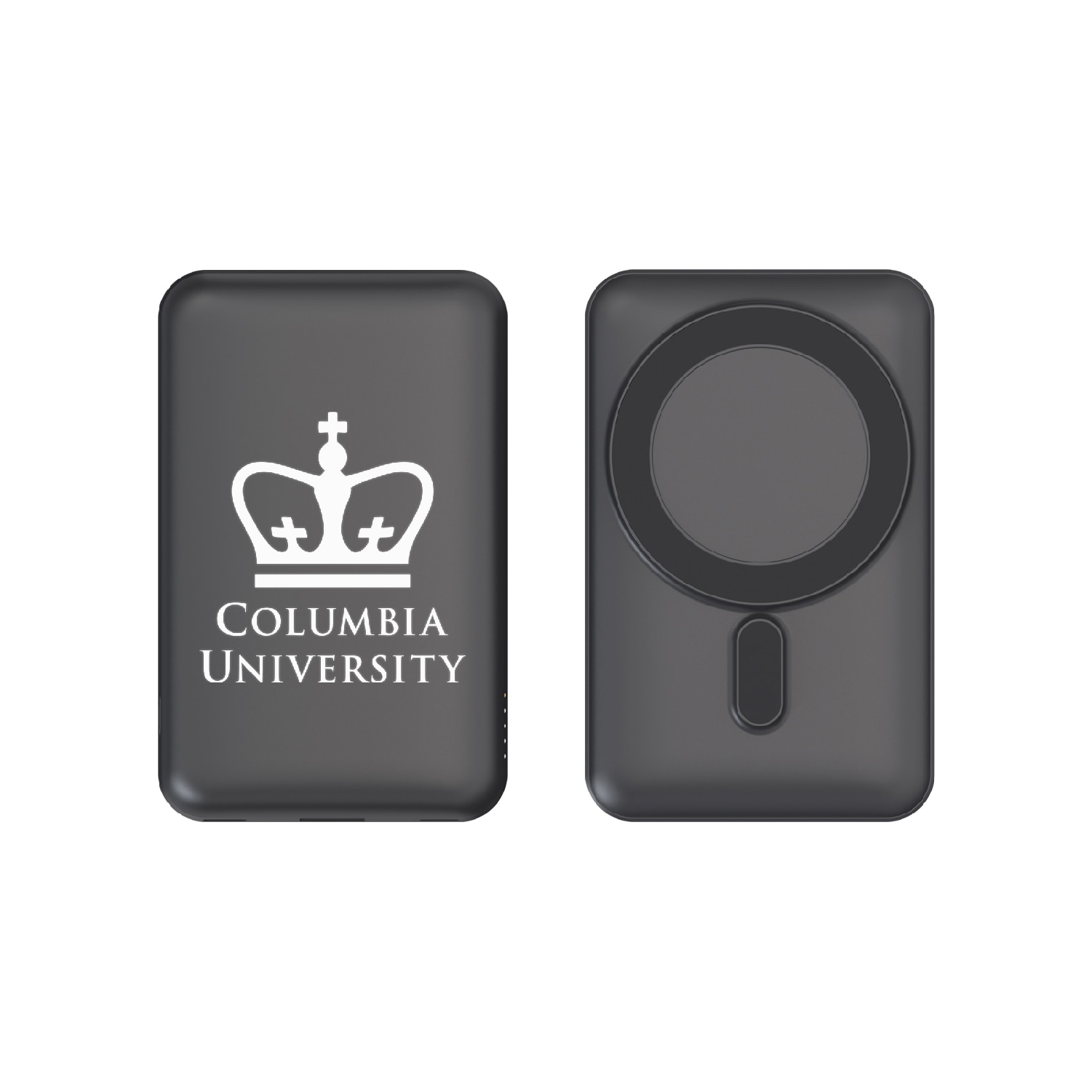 Columbia University Mag Safe Compatible Power Bank, Black, Alumni