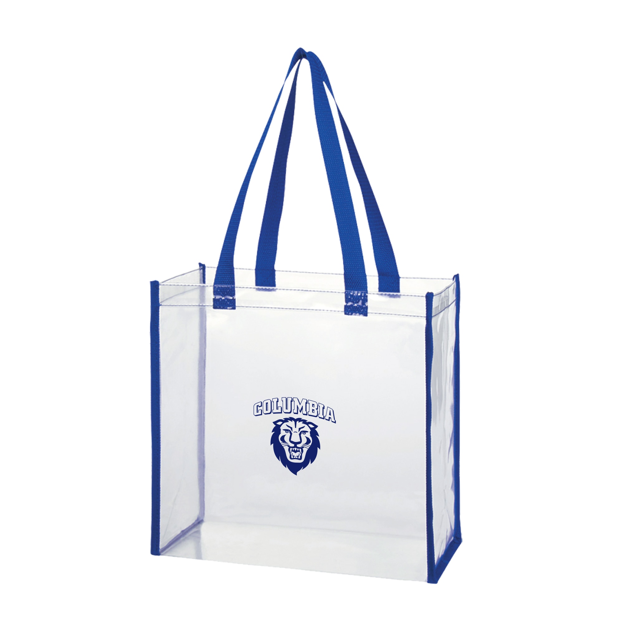 Columbia University Arch SSN 3600 clear stadium tote