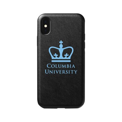 Leather Shell Phone Case Black Alumni V2iPhone xxs