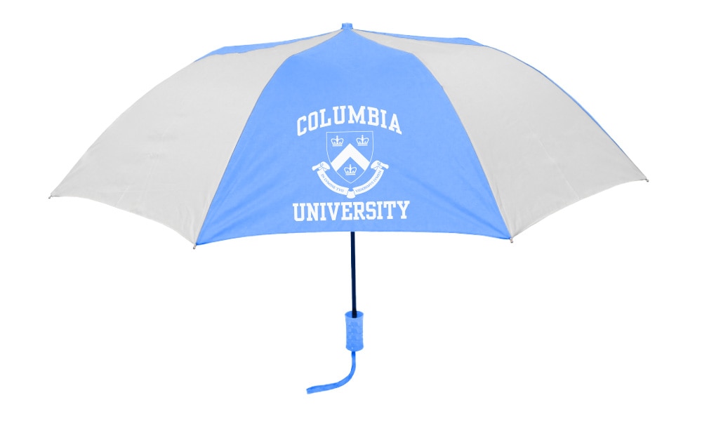 Columbia University "The Sport" 2-Tone Emblematic Umbrella Automatic Folding 48" Coverage