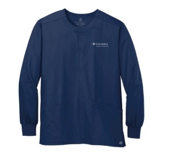 Columbia U Nursing Snap Scrub Jacket