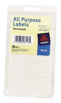 White Office Label