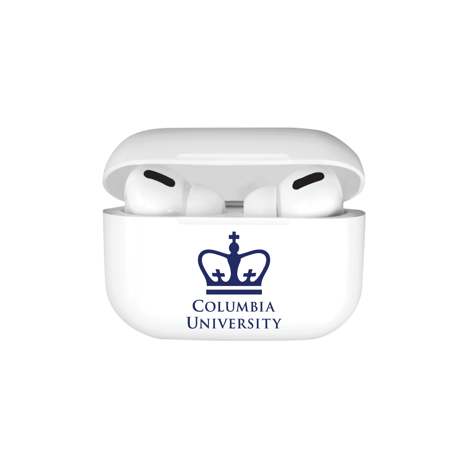 Columbia University - Airpod Pro Case (TPU), Frosted White, Classic