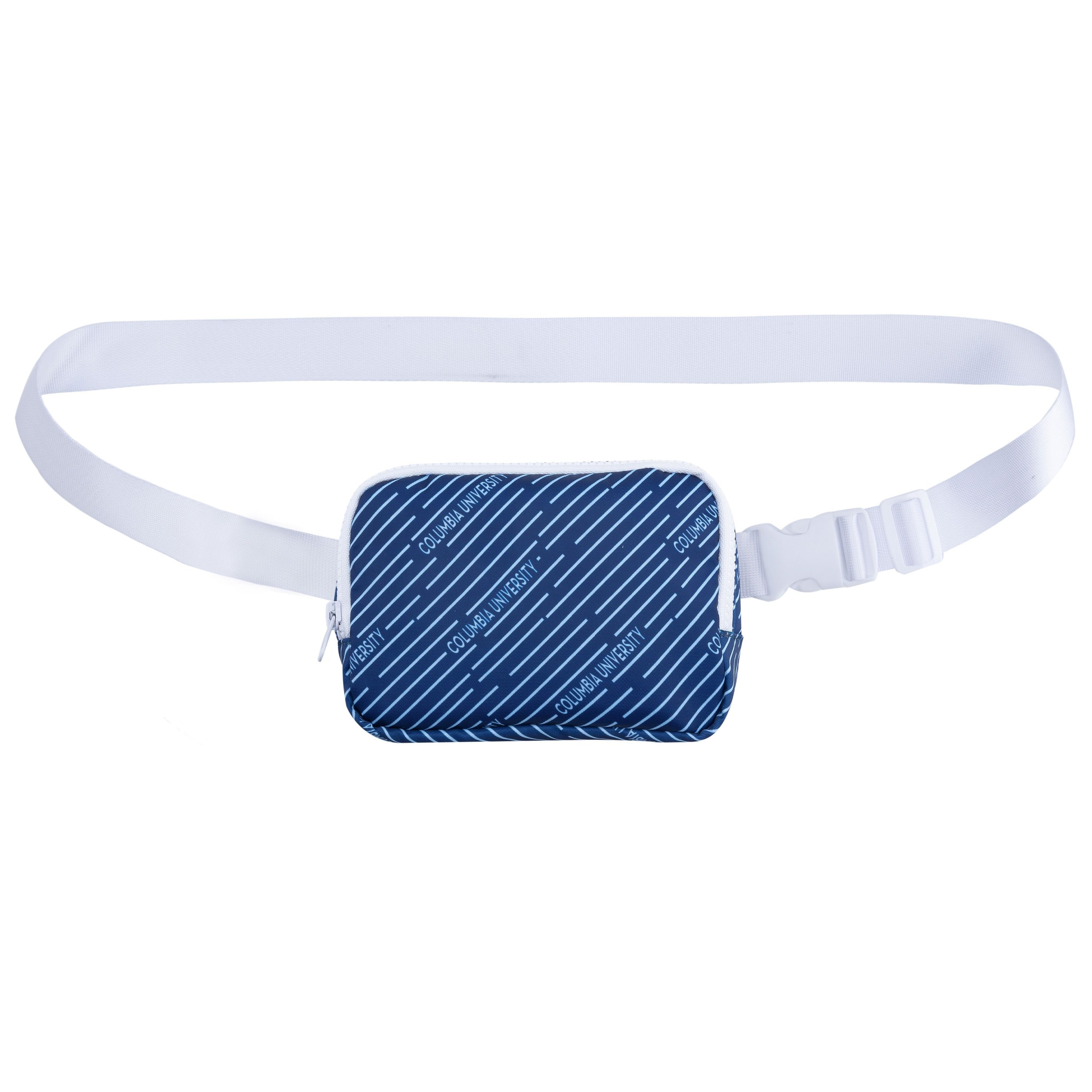 Columbia University AOP Stripes Fanny Pack