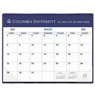 Columbia Academic Calendar 2022 Imprint Academic Month Calendar Pad 8.5 X 11 | Columbia University In The  City Of New York Official Bookstore