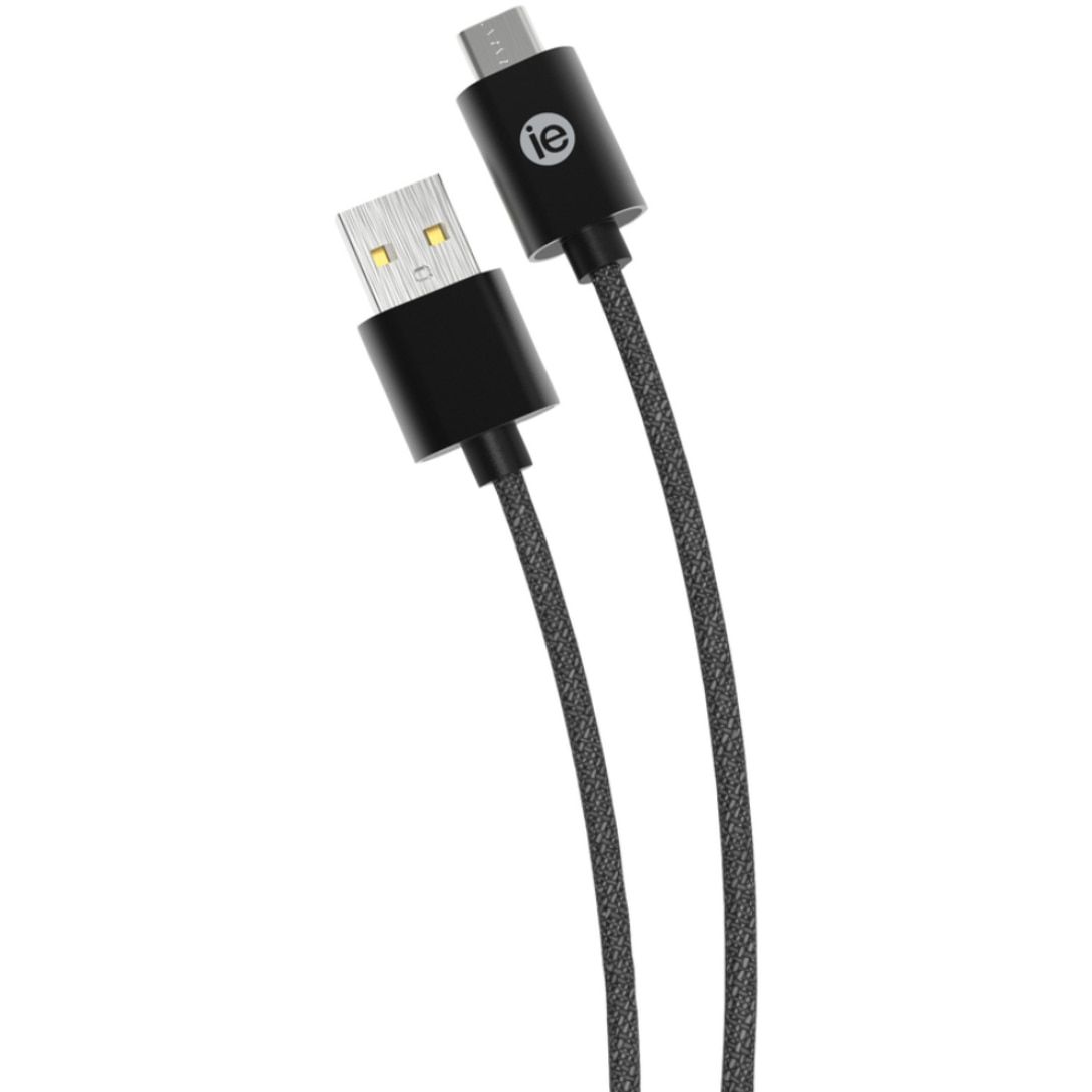 iEssentials 10ft Braided USB-C to USB A Cable Black