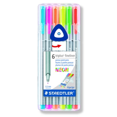 Fineliner triplus neon 6pcs box