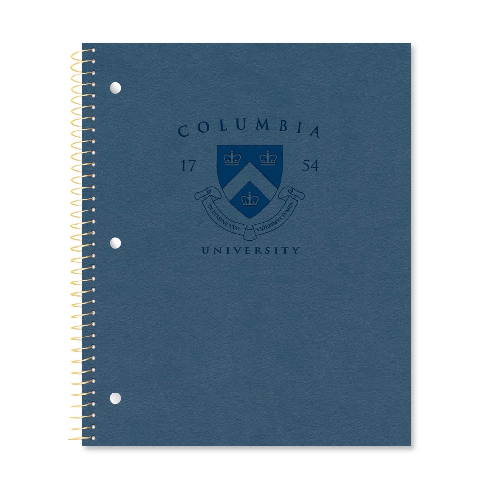 Roaring Premium 1 Subject Notebook 8.5x11 College Ruled 20lb Paper Impressions Leatherette Burnish Cover