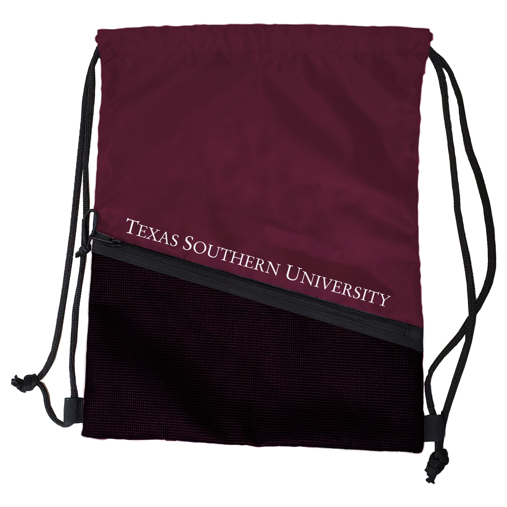 Texas Southern University Maroon Tilt Backsack