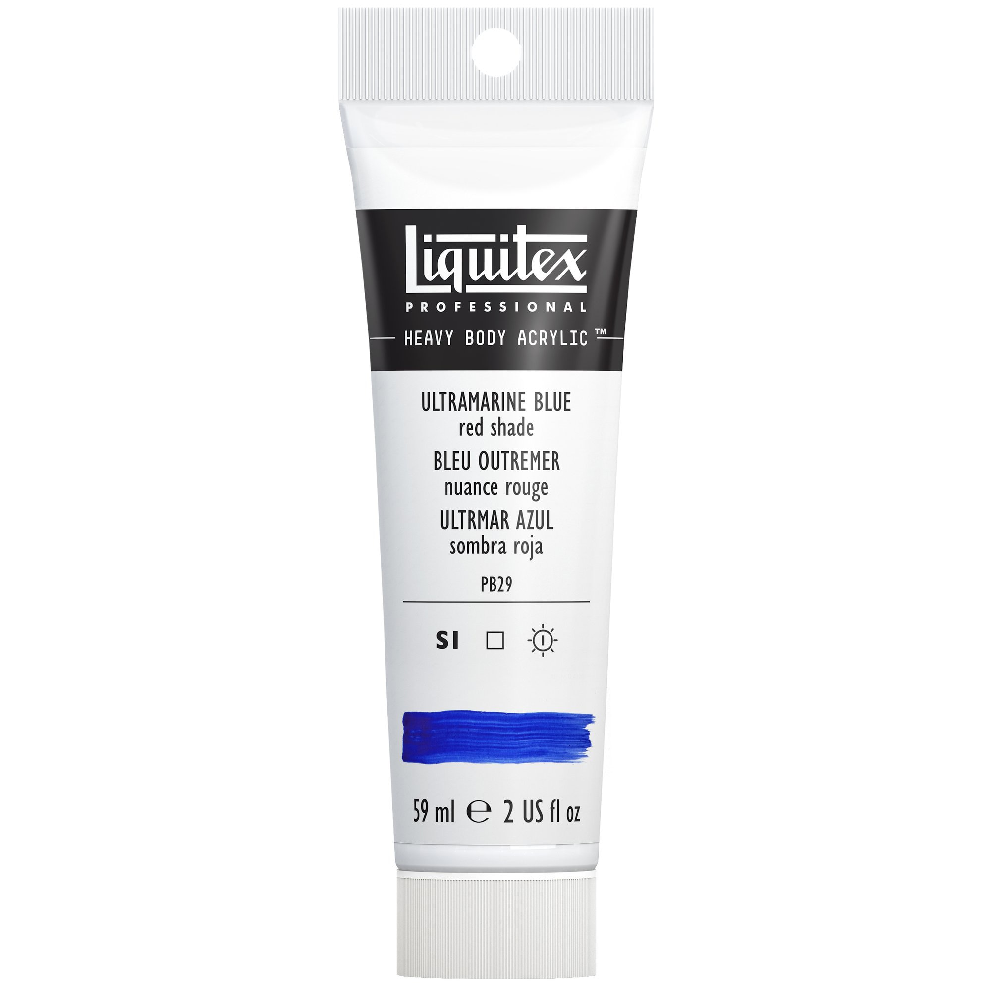 Liquitex Professional Heavy Body Acrylic Color, 2 oz. Tube, French Ultramarine