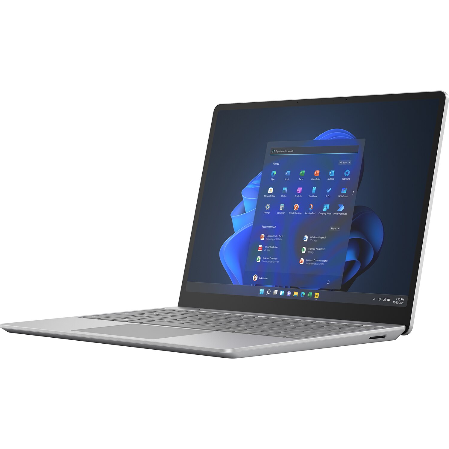Surface Laptop Go 2 EDU with Windows 11 Proi5/4GB/128GB, Platinum