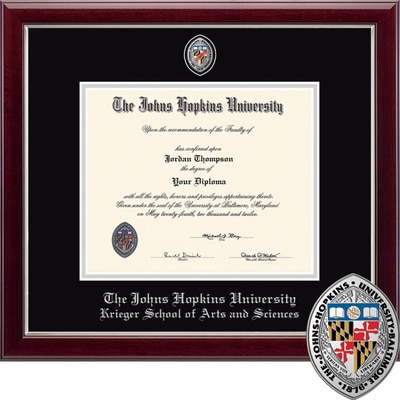 Church Hill Classics 14" x 17" Masterpiece Cherry Krieger School of Arts and Sciences Diploma Frame