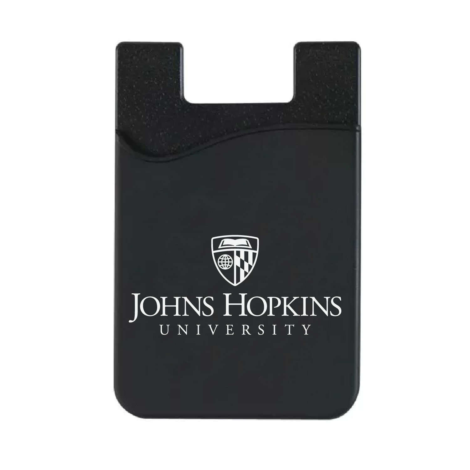 Johns Hopkins University Leather Wallet Sleeve (Top Load), Black, Classic