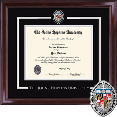 Bethesda University Diploma Frame by Wordyisms