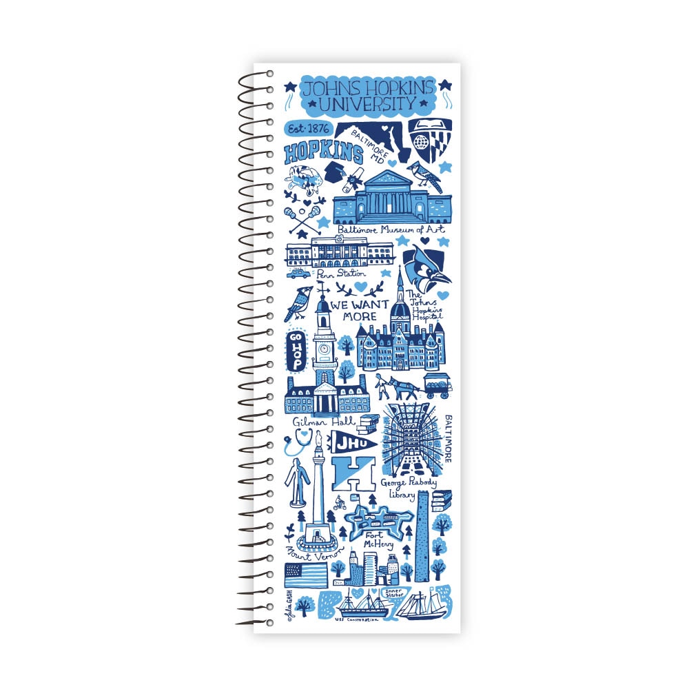 Emblematic Julia Gash Tall Tales College Ruled Notebook