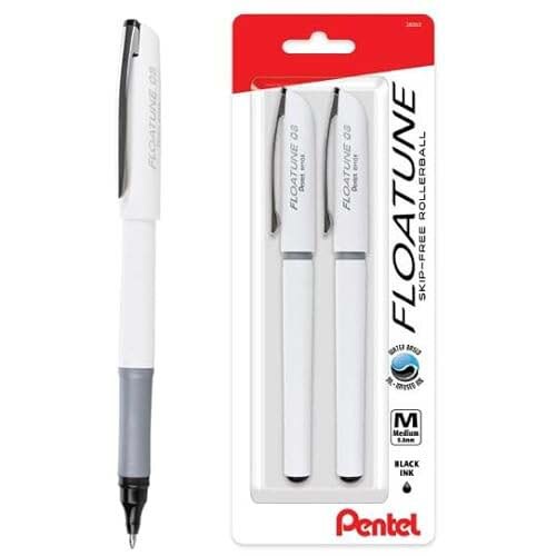 2ct Floatune Rollerball Pen Black Medium (BONUS PACK During BTS -  FREE Floatune Pen)