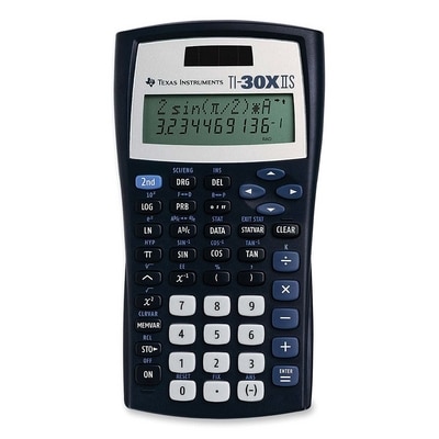 Texas Instruments TI-30XIIS Scientific Calculator (Navy)