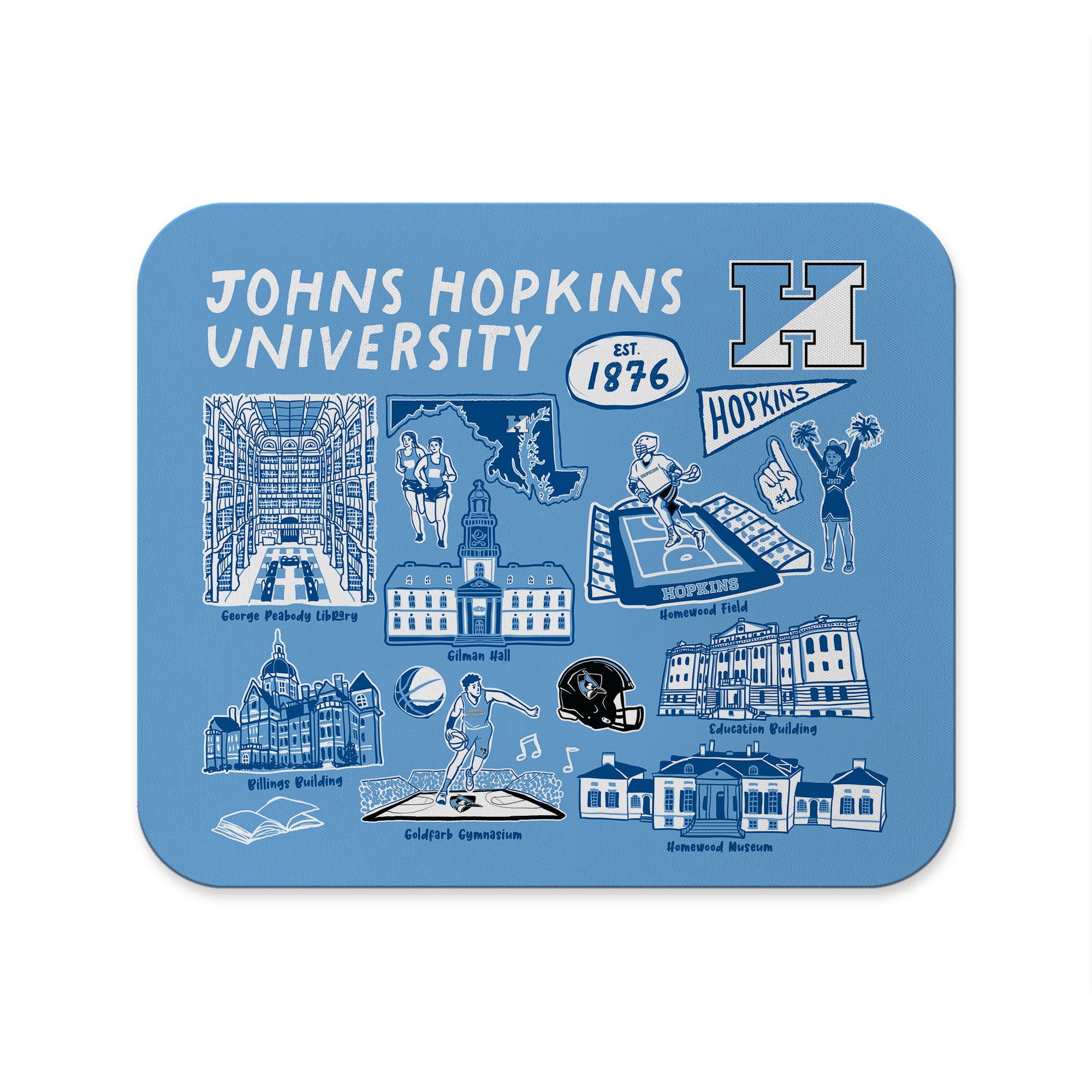 Jardine Impressions 1/8" Mousepad