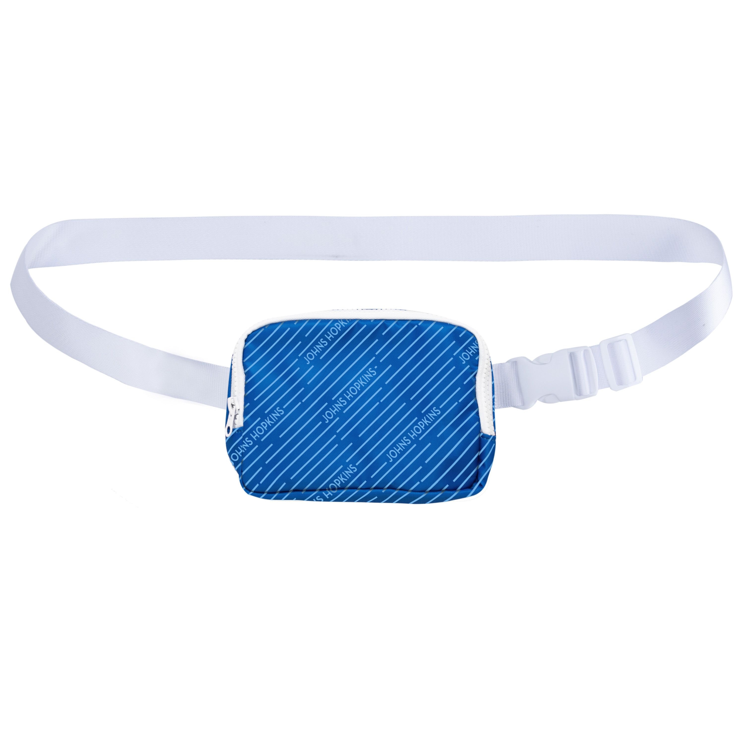 Johns Hopkins Blue Jay AOP Stripes Fanny Pack