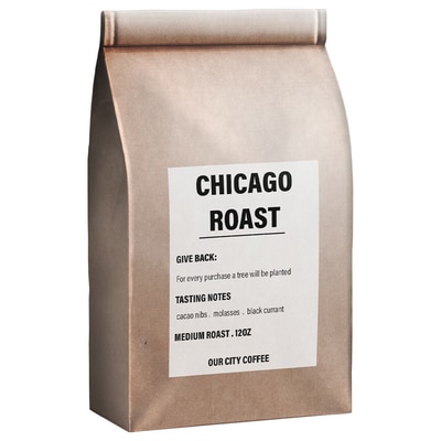 Chicago Roast - One Tree planted - Our City Coffee
