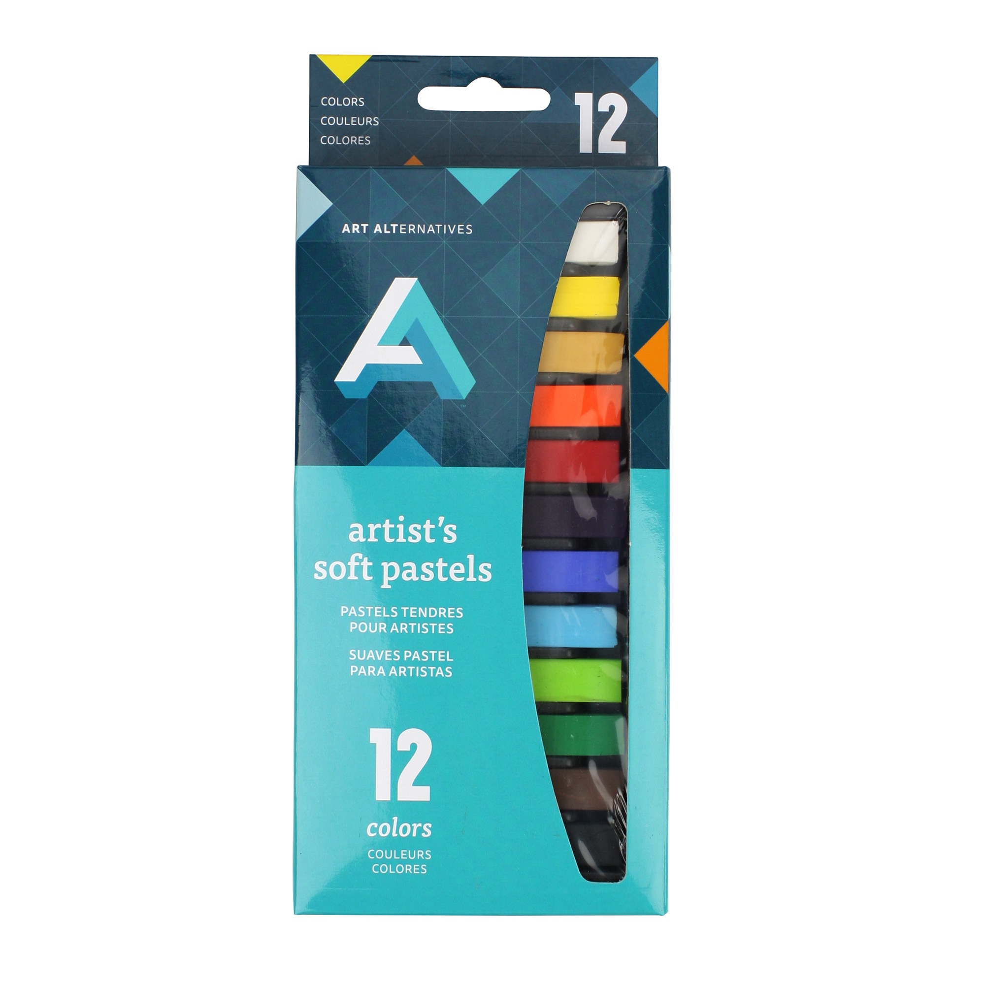 Art Alternatives Artist Soft Pastel Set, 12-Color