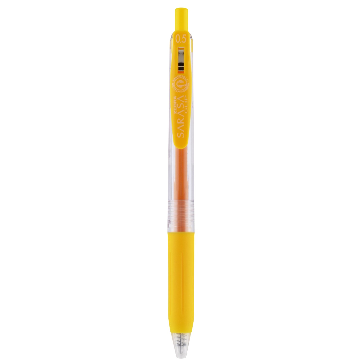 Zebra Sarasa Clip Gel Retractable Pen 0.5mm Milk White