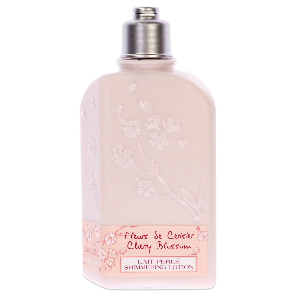 Cherry Blossom Shimmering Lotion by LOccitane for Women - 8.4 oz Body Lotion