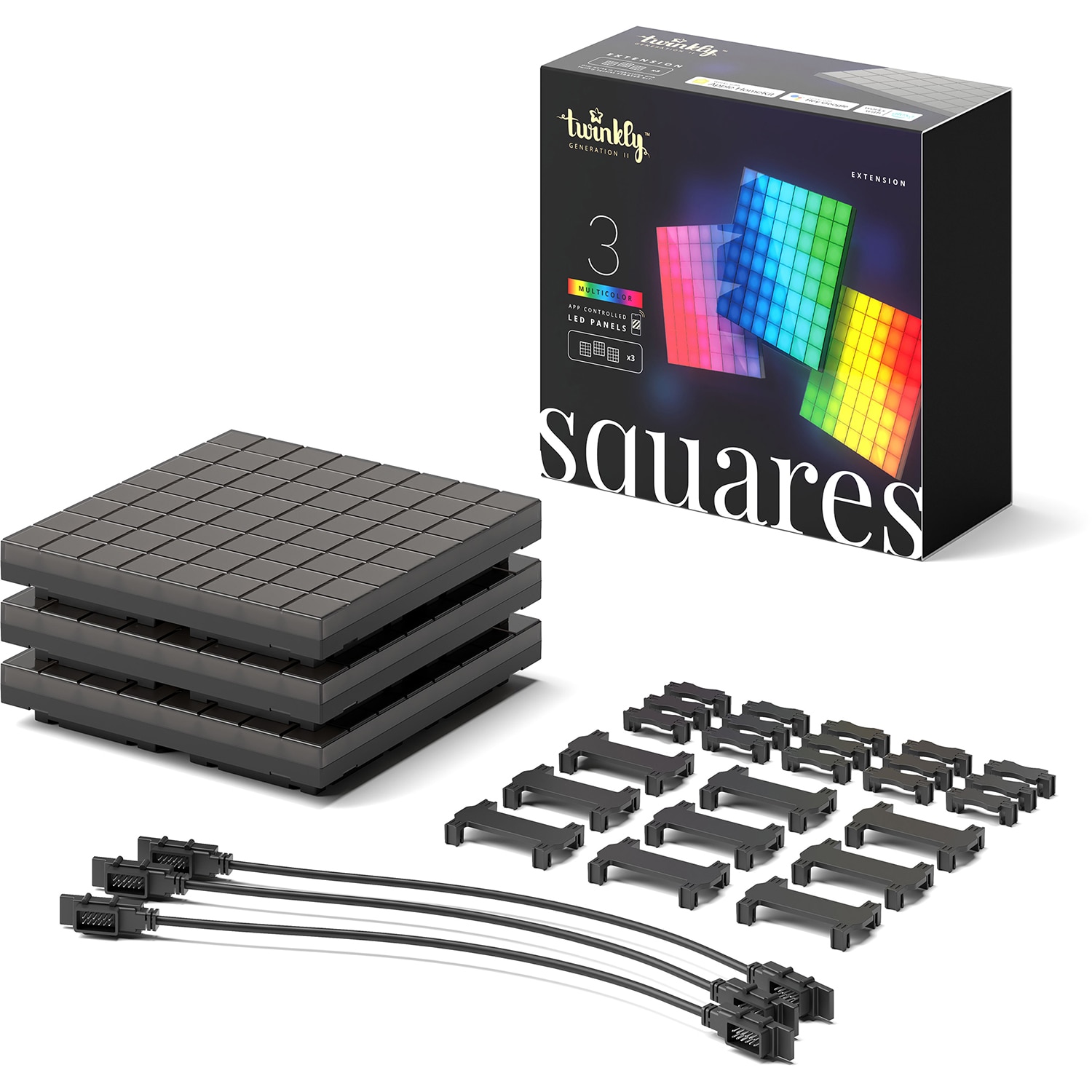 Twinkly Squares LED Panel Extension Pack