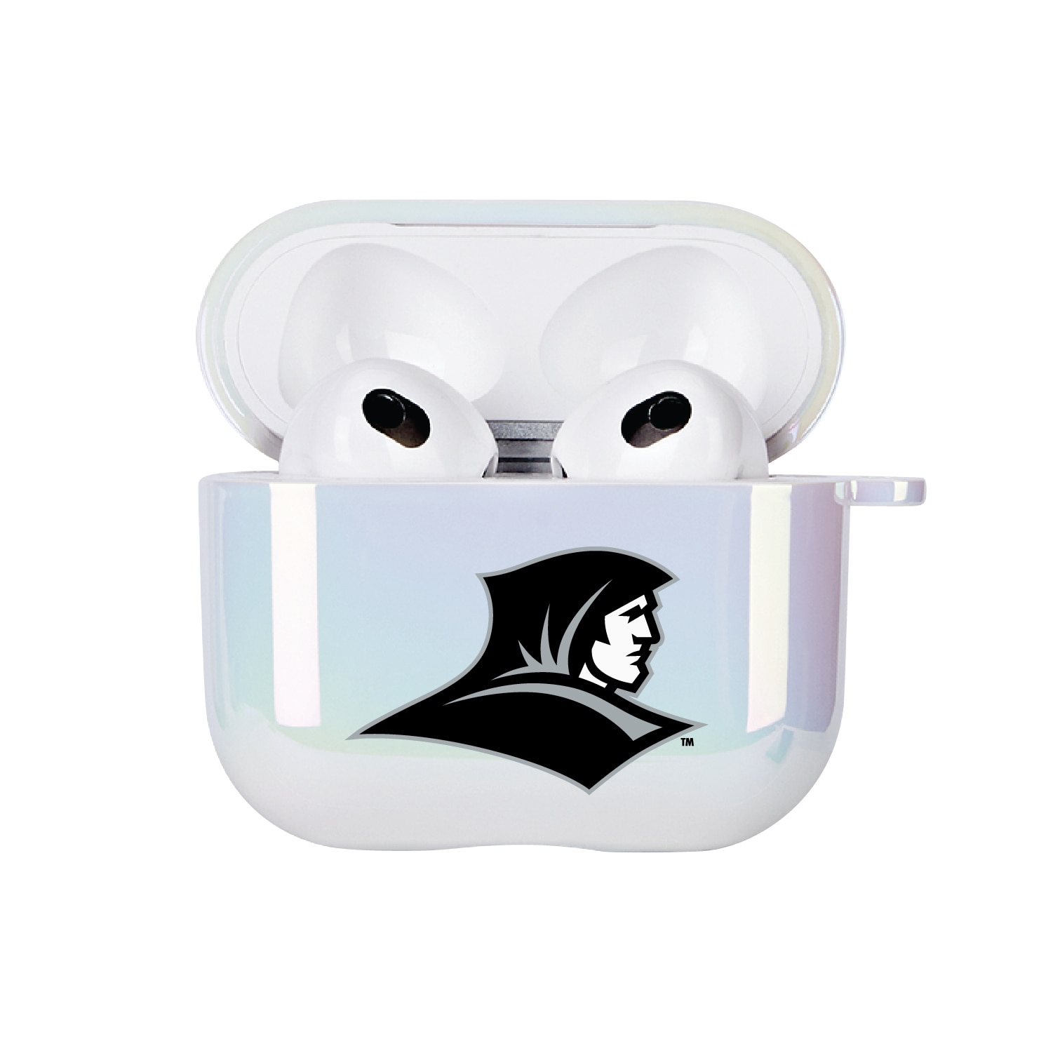 Providence College - Airpod 3rd Gen Case (TPU), Iridescent White, Classic V1