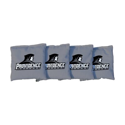 4 Providence College Friars Gray Regulation All Weather Cornhole Bags