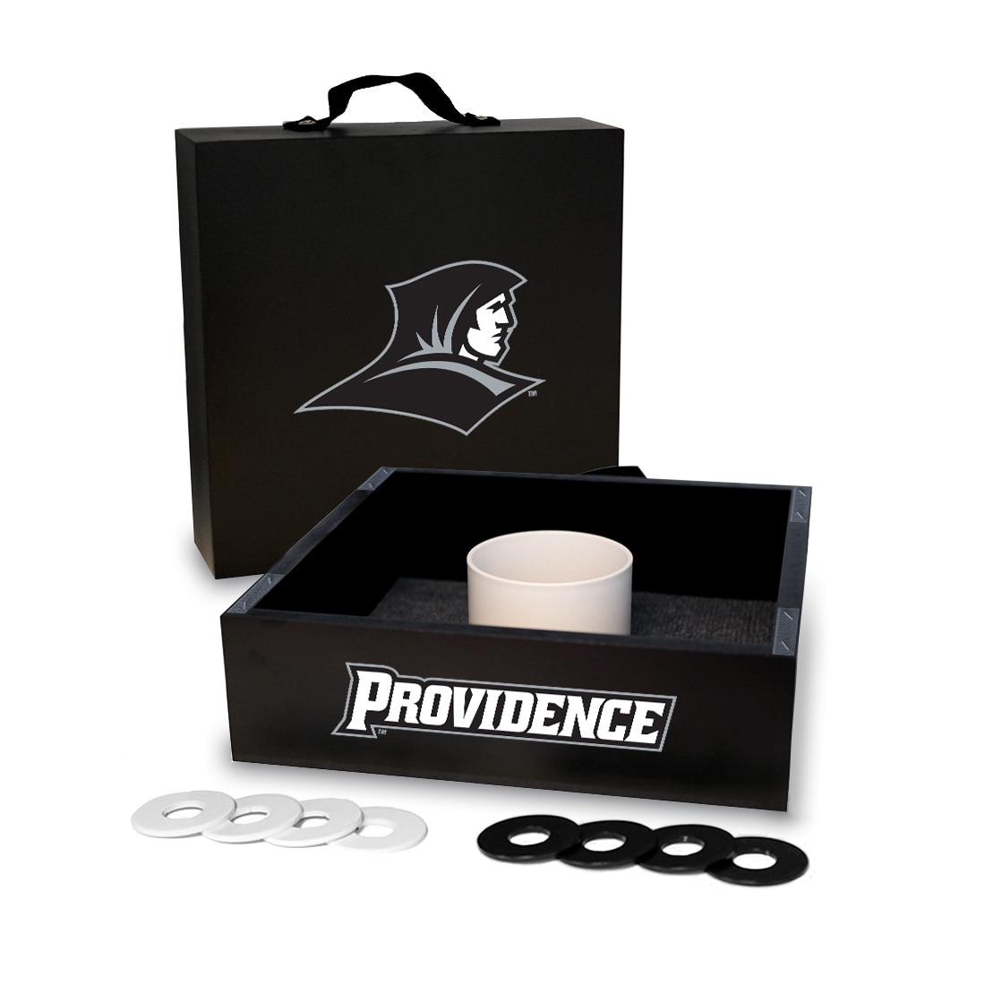 Providence College Friars Washer Game Set Onyx Stained