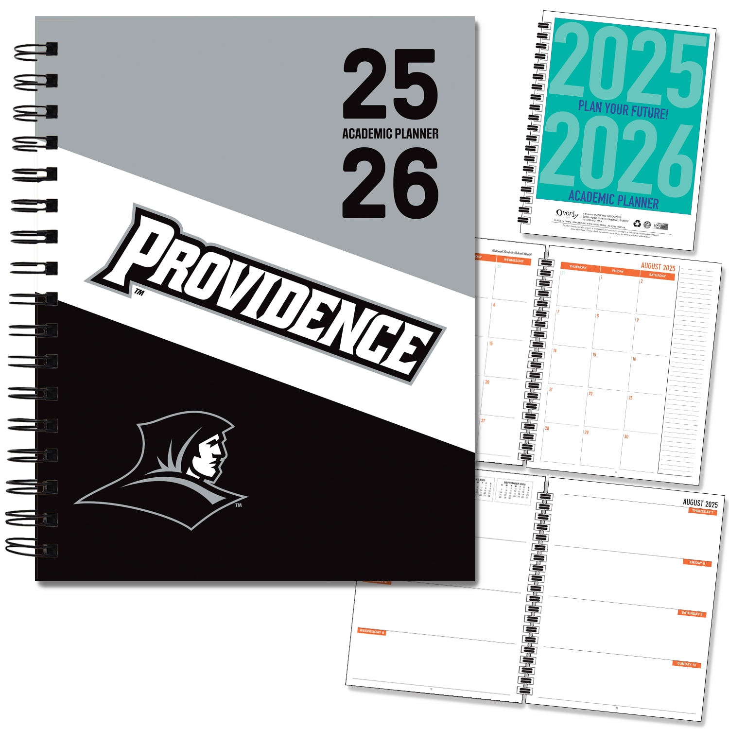 Spirit Primary Mark Hard Cover Imprinted Planner 25-26 AY 7x9