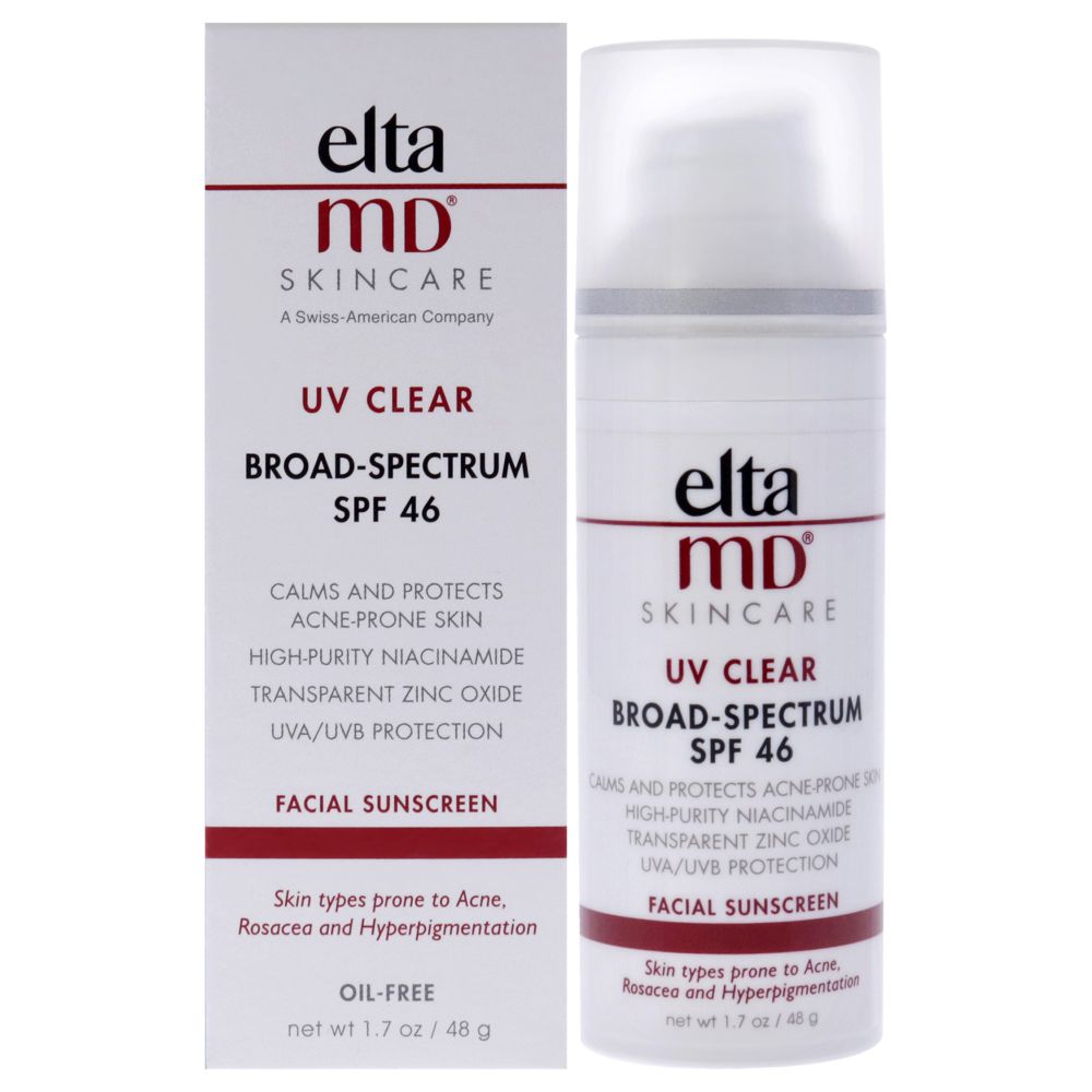 UV Clear Facial Sunscreen SPF 46 by EltaMD for Unisex - 1.7 oz Sunscreen