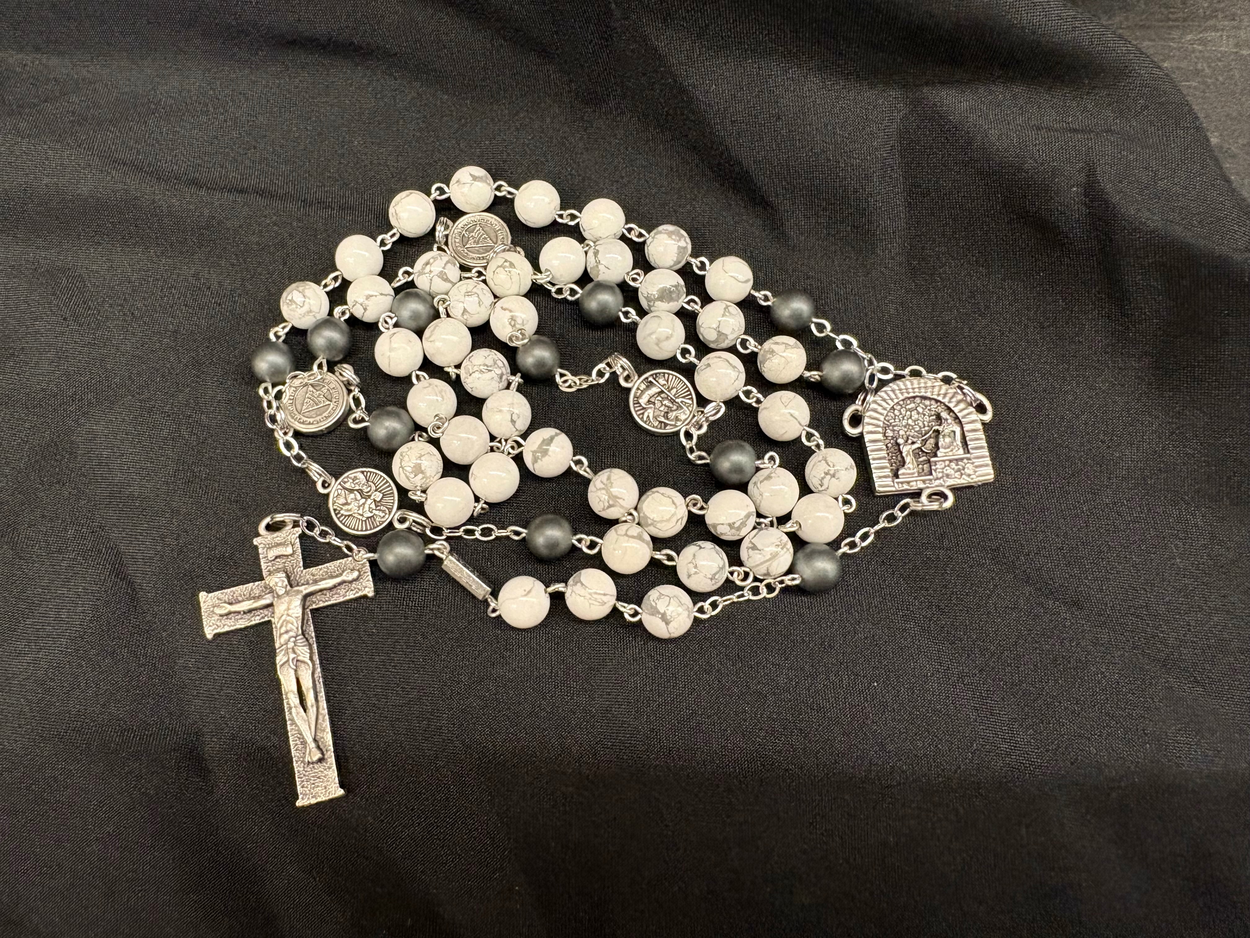 PC Custom Rosary [Elegant] w/8mm Aulite beads